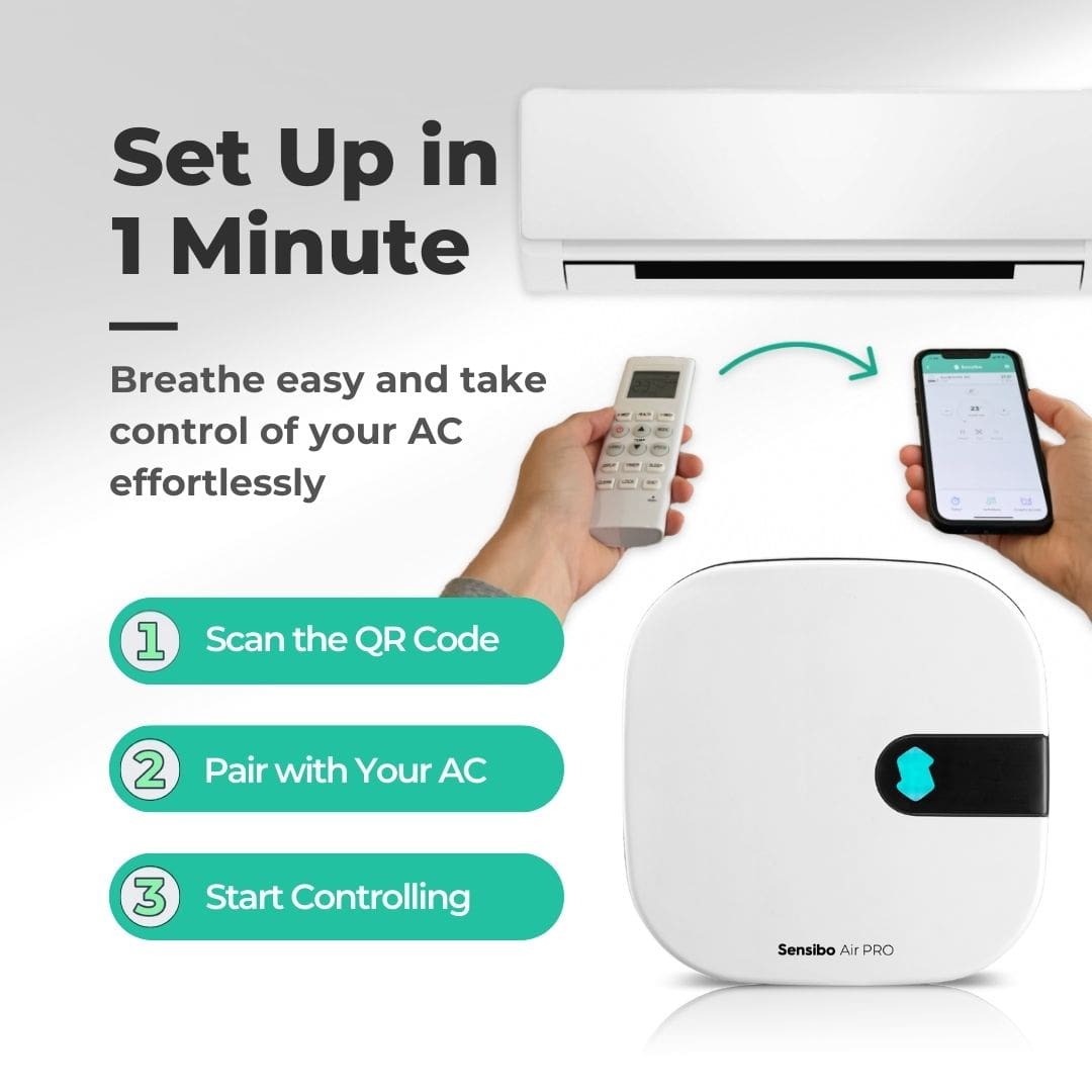 Sensibo Air Pro - Smart AC Controller Front View